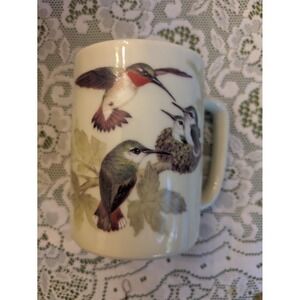 Otagiri Japan Hummingbirds and Nest Gibson Greetings Coffee or Tea Mug